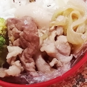 モリモリ食べる！甘辛豚すき煮丼